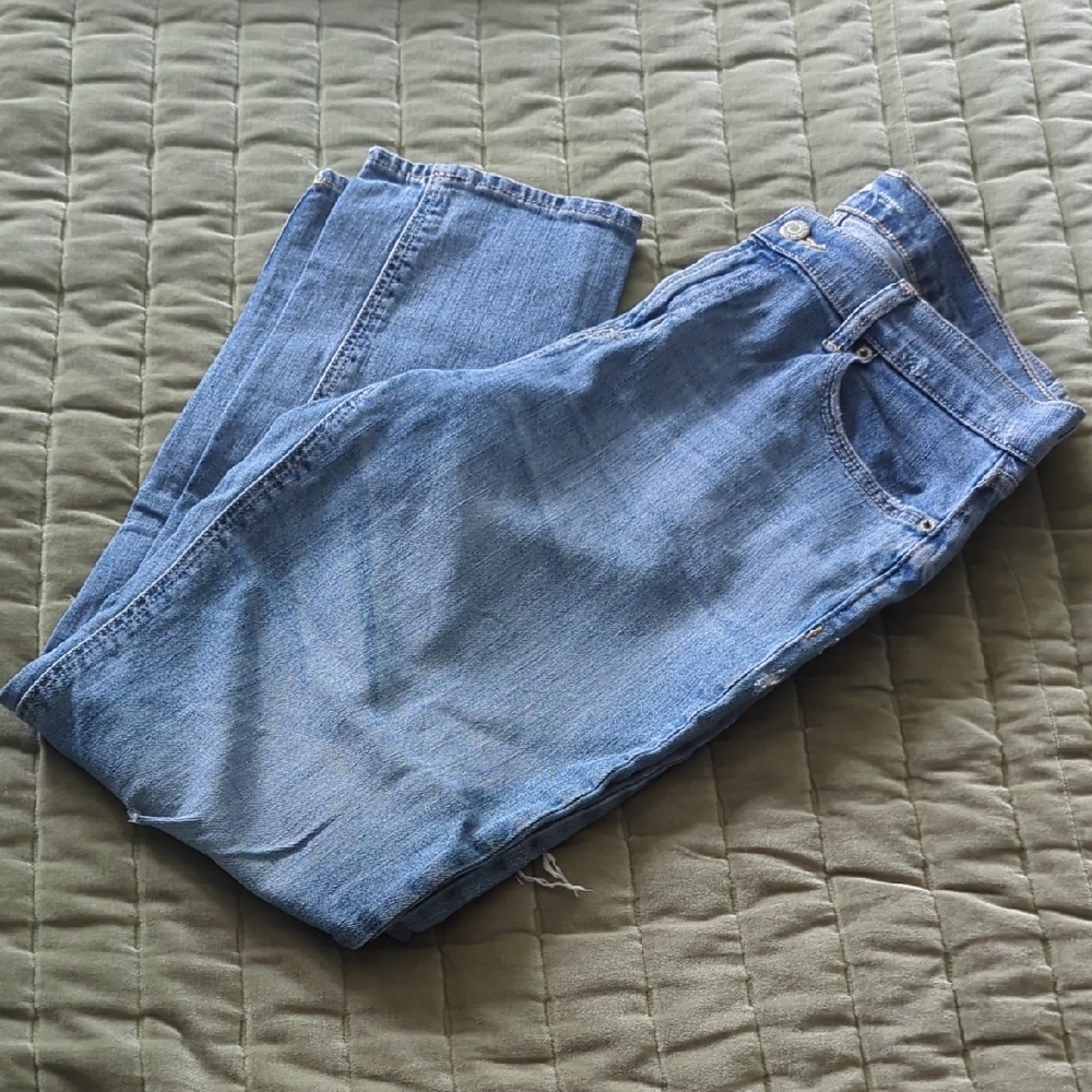 Old Navy Women's Boyfriend Jeans - Light Blue